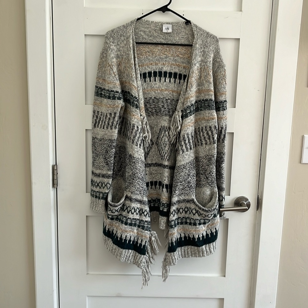 CABI Shetland Fringe Open Cardigan
